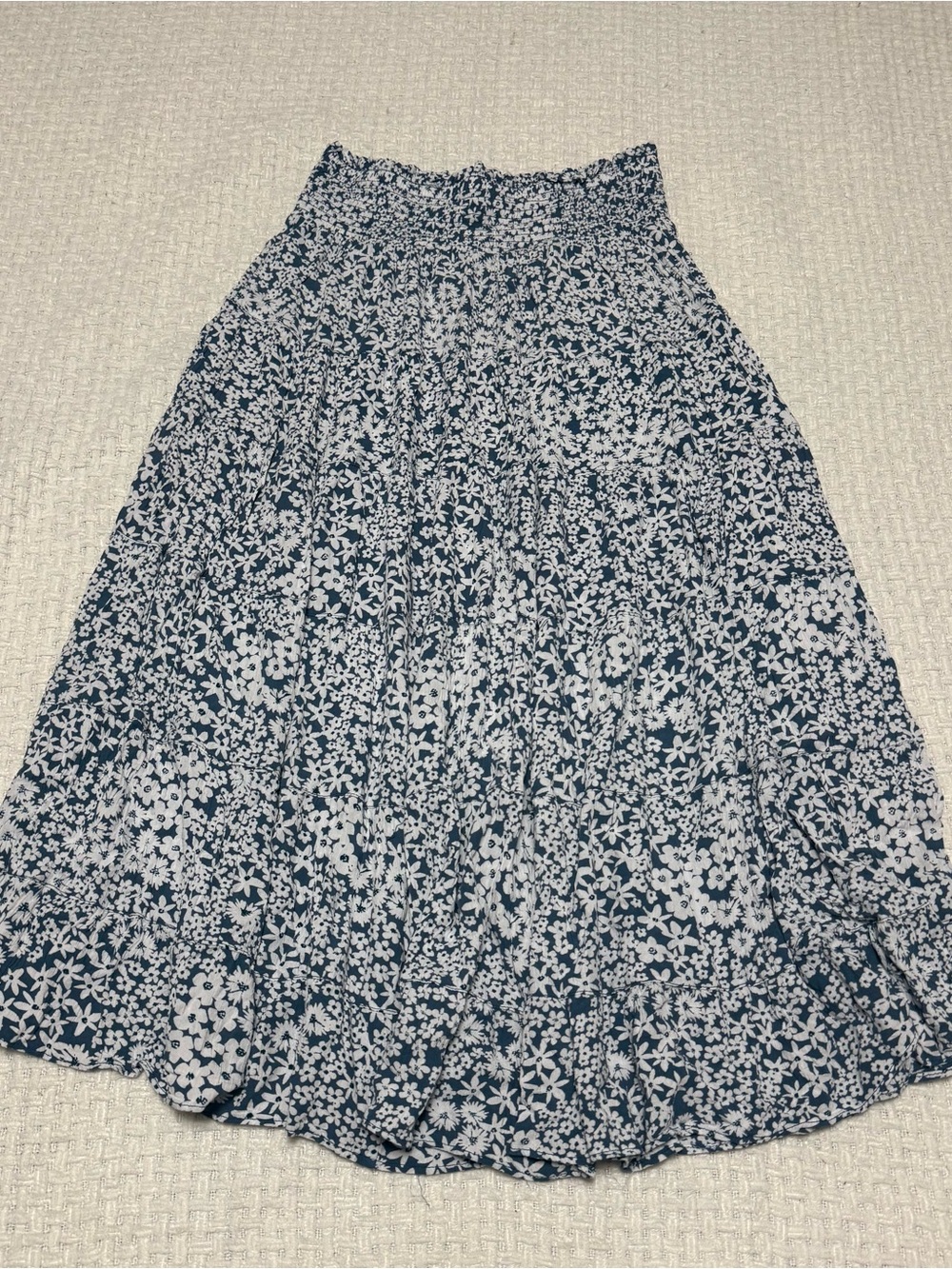 Angie Bohemian tiered floral skirt, women’s medium.